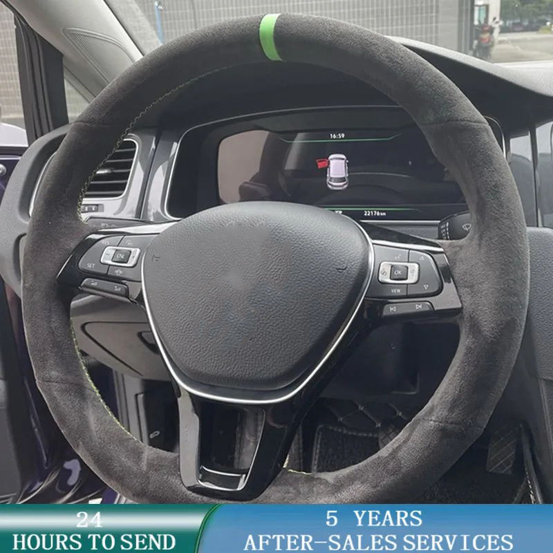 Car Steering Wheel Cover Anti Slip Breathable - Dostosowany pokrowiec na kierownicę samochodową z
