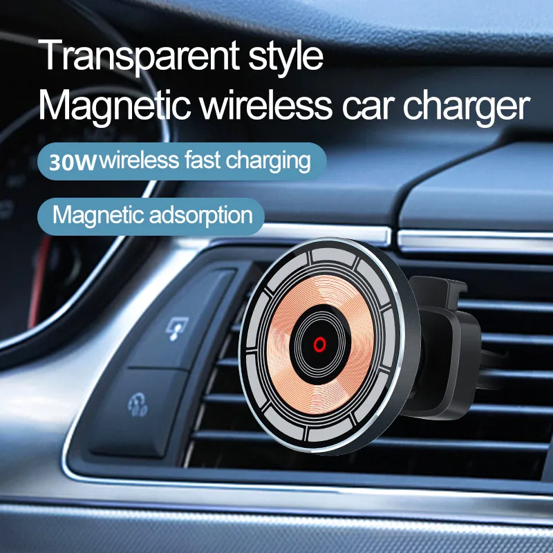 Magnetyczna ładowarka bezprzew – Wireless Car Charger Mount Fast Charging recenzja i cena