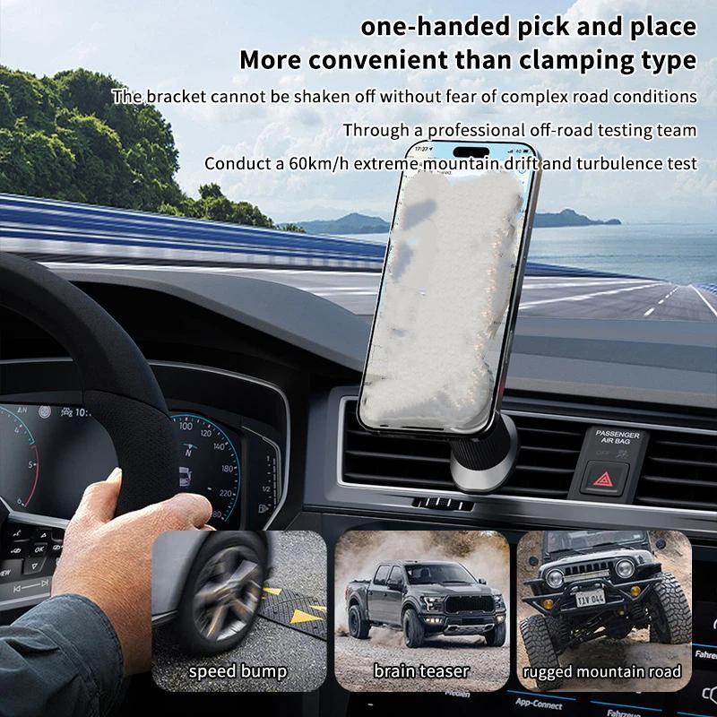 Nowy 1 szt. Magnetyczny uchwyt – Magnetic Phone Holder For Car Vent recenzja i cena