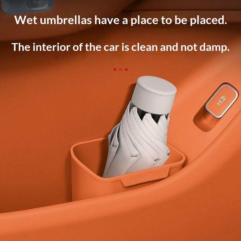 Nowy silikonowy pojemnik do pr – Waterproof Car Trash Can With Lid recenzja i cena