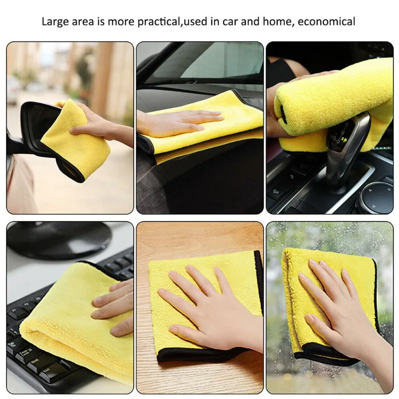 1/20 szt. Grubsze ściereczki z – Microfiber Car Drying Towel Super Absorbent recenzja i cena
