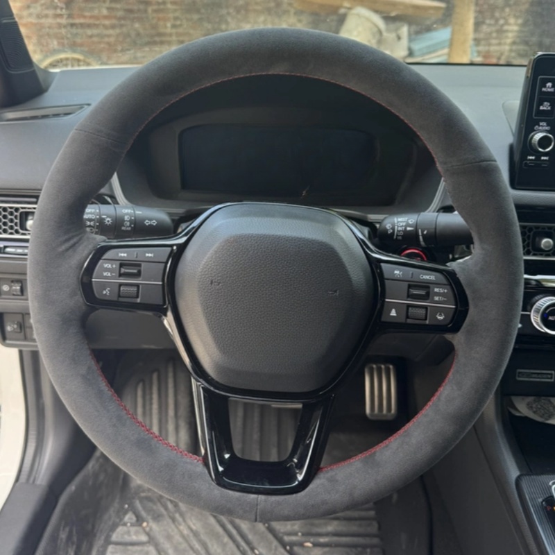 Niestandardowy ręcznie szyty c – Car Steering Wheel Cover Anti Slip Breathable recenzja i cena