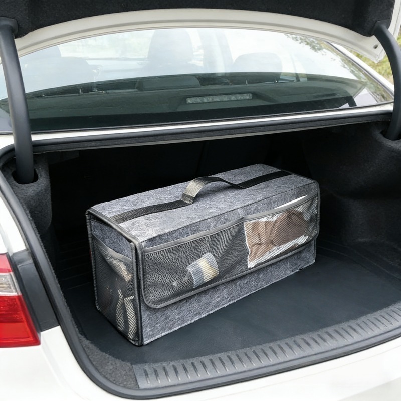 Filcowy organizer do bagażnika – Car Trunk Organizer Foldable Storage Box recenzja i cena